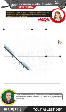 Fizik, Fiziksel kavramlar, lise, ortaokul, sınav soru şablonu, sayısal dersler, sözlü dersler, gelecek nesil problemleri, öğretmenler için, düzenlenebilir, siyah katman,