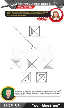 Fizik, Fiziksel kavramlar, lise, ortaokul, sınav soru şablonu, sayısal dersler, sözlü dersler, gelecek nesil problemleri, öğretmenler için, düzenlenebilir, siyah katman,