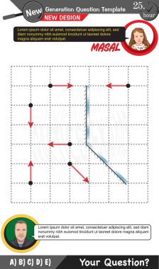 Fizik, Fiziksel kavramlar, lise, ortaokul, sınav soru şablonu, sayısal dersler, sözlü dersler, gelecek nesil problemleri, öğretmenler için, düzenlenebilir, siyah katman,