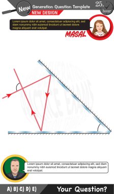 Fizik, Fiziksel kavramlar, lise, ortaokul, sınav soru şablonu, sayısal dersler, sözlü dersler, gelecek nesil problemleri, öğretmenler için, düzenlenebilir, siyah katman,