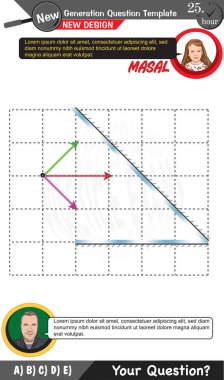 Fizik, Fiziksel kavramlar, lise, ortaokul, sınav soru şablonu, sayısal dersler, sözlü dersler, gelecek nesil problemleri, öğretmenler için, düzenlenebilir, siyah katman,