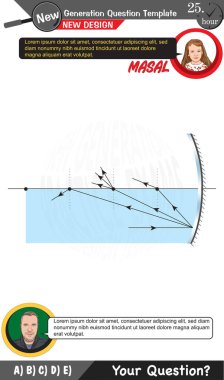 Fizik, Fiziksel kavramlar, lise, ortaokul, sınav soru şablonu, sayısal dersler, sözlü dersler, gelecek nesil problemleri, öğretmenler için, düzenlenebilir, siyah katman,