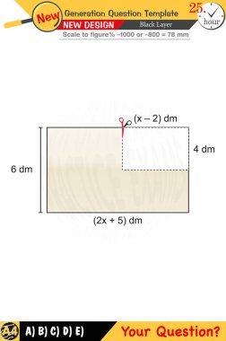 Düzenlenebilir EPS şablonları matematik eğitimine odaklanan öğretmenler için tasarlanmıştır. Bunlar arasında sayısal ve sözlü derslerin yanı sıra yeni nesil problem setleri de yer alıyor. Lise ve ortaokul öğrencileri için uygun, siyah katmanlar içeren tasarımlar