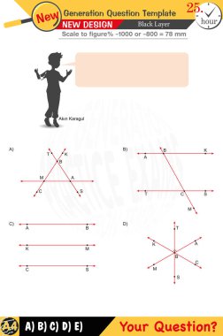 Düzenlenebilir EPS şablonları matematik eğitimine odaklanan öğretmenler için tasarlanmıştır. Bunlar arasında sayısal ve sözlü derslerin yanı sıra yeni nesil problem setleri de yer alıyor. Lise ve ortaokul öğrencileri için uygun, siyah katmanlar içeren tasarımlar