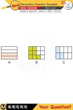 Düzenlenebilir EPS şablonları matematik eğitimine odaklanan öğretmenler için tasarlanmıştır. Bunlar arasında sayısal ve sözlü derslerin yanı sıra yeni nesil problem setleri de yer alıyor. Lise ve ortaokul öğrencileri için uygun, siyah katmanlar içeren tasarımlar