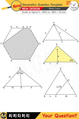 Geometri ve geometrik kavramlar. Sayısal ve sözlü dersleri yeni nesil problemlerle harmanlıyorlar. 2026 sınavı için tasarlanmış, lise ve ortaokul öğrencilerine hitap ediyorlar.. 