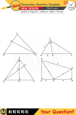 Geometri ve geometrik kavramlar. Sayısal ve sözlü dersleri yeni nesil problemlerle harmanlıyorlar. 2026 sınavı için tasarlanmış, lise ve ortaokul öğrencilerine hitap ediyorlar.. 