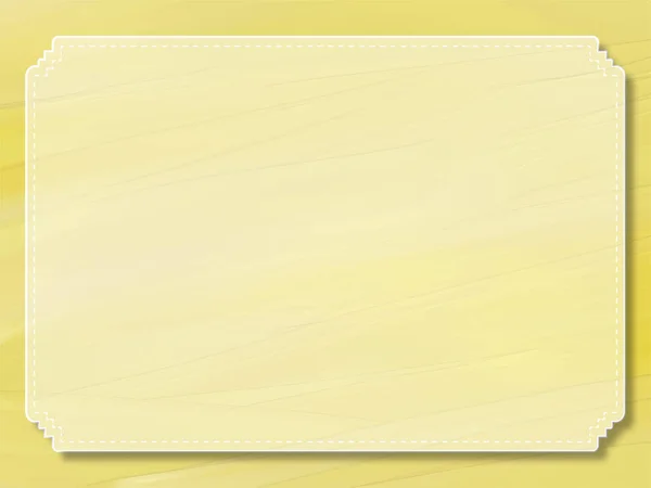 Obraz Olejny Dotyk Żółty Tło Kolor Półprzezroczyste Ramki — Wektor stockowy