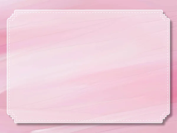 Рожевий Кольоровий Фон Дотиком Масляного Живопису Напівпрозорі Рамки — стоковий вектор