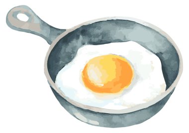 Küçük bir tavada kızartılmış yumurta (tavada))