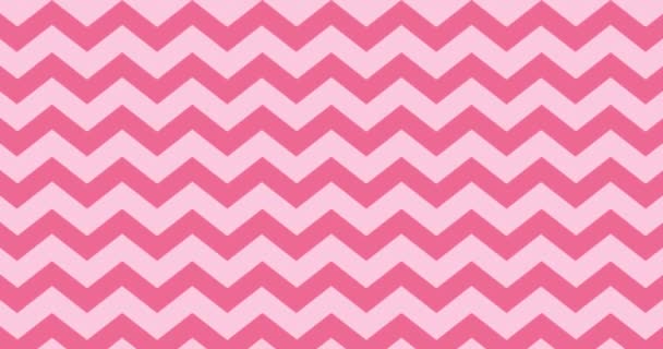 Pink Wave Jagged Background Uplifting Movement — Stock Video
