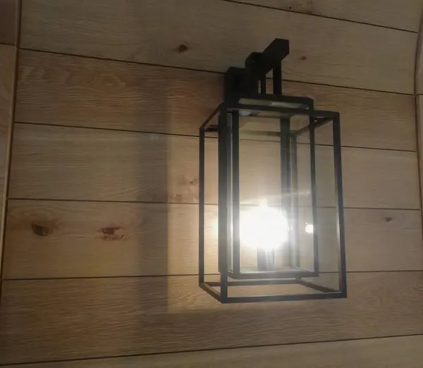 Stylish indoor lighting fixtures, lantern style.