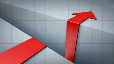 Çarpışmadan sonra grafik yeniden yükselir