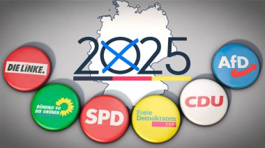 Almanya 'da 2025 Federal Seçim ve Partiler