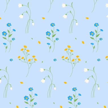 El yapımı çiçeklerin vektör desenleri. Güzel çiçek desenleri, şeffaf arka planda el çizimi sevimli elementler.