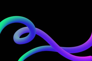 Özet 3D Gradyan Satır Girdabı Arkaplan, Posterler, Modern Web Tasarımı ve Yaratıcı Projeler