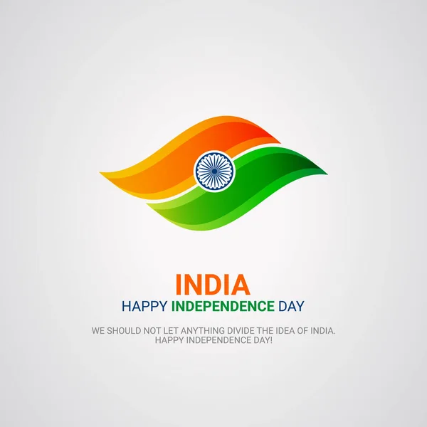 stock vector Independence Day India 15 August vector design