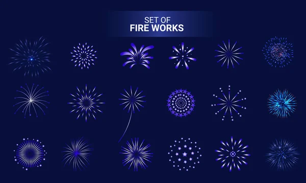 stock vector firework background with fireworks and sparkle