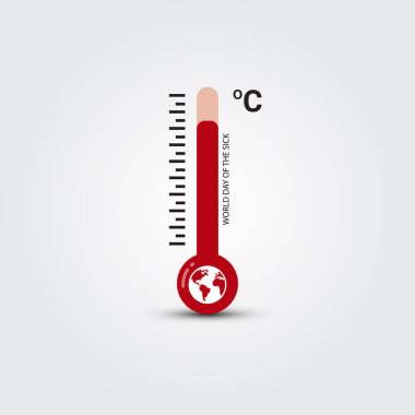 Hastaların Dünya Günü serbest vektörü