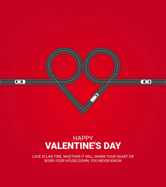 Happy Valentine Day Illustration — Stockfoto