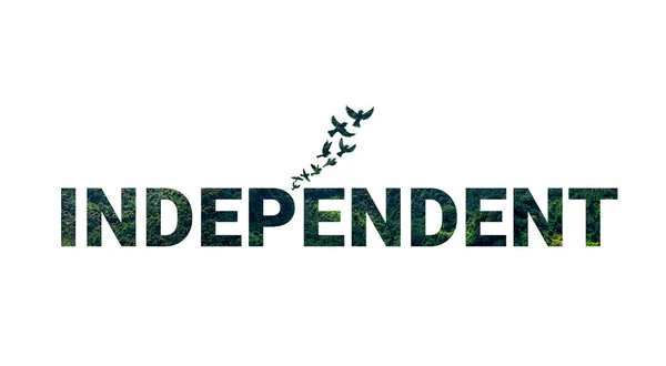 Green Earth Independent Free Vector — Stock Photo, Image