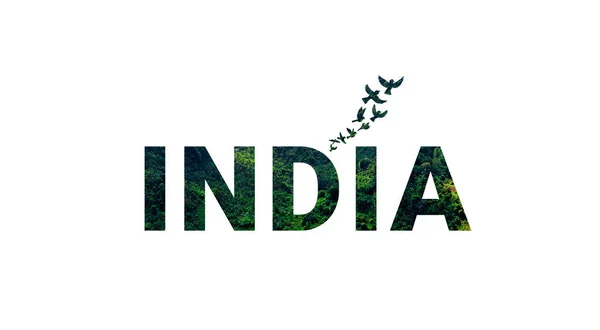 stock image Green earth India free vector