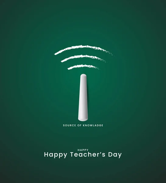 Happy Teachers Day. Design for banner poster vector art. 3D Illustration