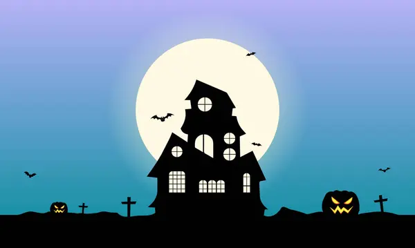 Feliz Banner Halloween Fundo Festa Feliz Dia Das Bruxas Conceito —  Vetores de Stock