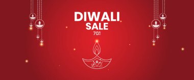 Mutlu Diwali Hint Festivali. Diwali için yaratıcı sosyal medya posteri. Diwali Festivali yaratıcı reklamları.