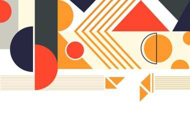 Soyut geometrik şekiller arka plan. Geometrik arkaplan.