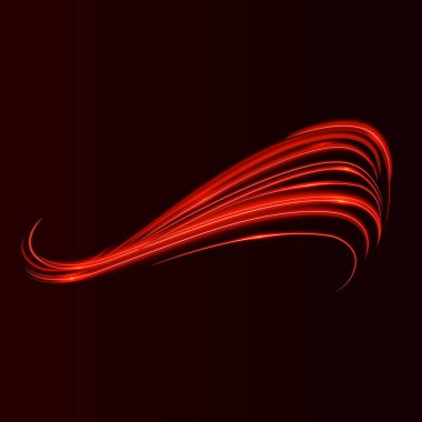 Neon ışıklar ve flaşın güzel renkli ışık efekti. Mavi arka plan uçan elementler Neo ışık arkaplanı.