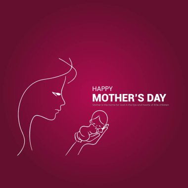 Anneler Günün kutlu olsun. Anneler günü tebrik kartı. yaratıcı Anneler Günü postası