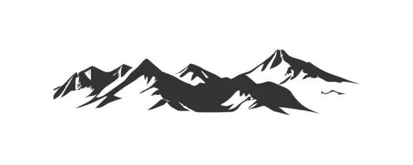 Βουνό Σχεδιασμός Εικονογράφησης Διανύσματος — Διανυσματικό Αρχείο