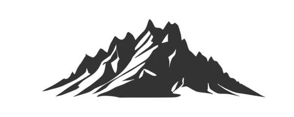 Βουνό Σχεδιασμός Εικονογράφησης Διανύσματος — Διανυσματικό Αρχείο