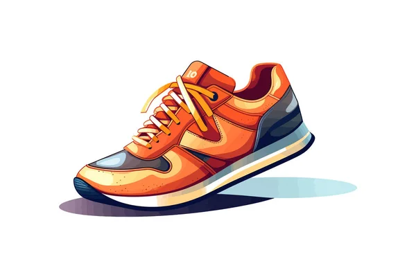 Zapatillas Zapato Calzado Diseño Ilustración Vectorial — Vector de stock