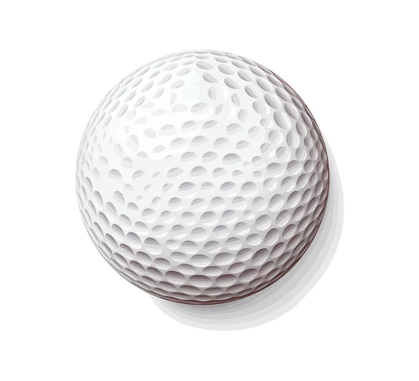 Golfboll Vektor Illustration Design — Stock vektor
