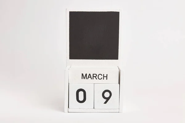 Calendar Date March Place Designers Illustration Event Certain Date — Stock Photo, Image