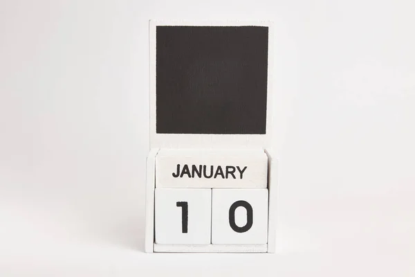 Календар Датою Січня Місцем Дизайнерів Ілюстрація Події Певної Дати — стокове фото