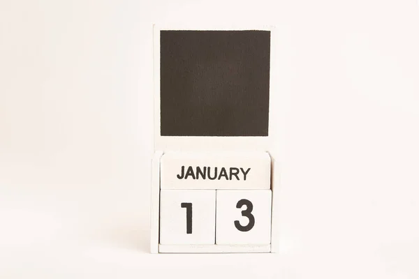 Calendar Date January Place Designers Illustration Event Certain Date — Stock Photo, Image