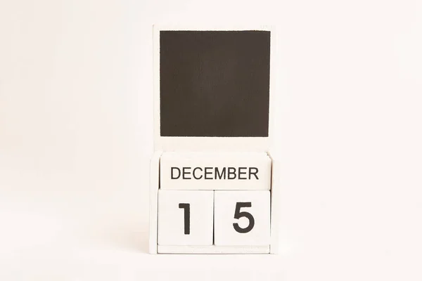 Календар Датою Грудня Місцем Дизайнерів Ілюстрація Події Певної Дати — стокове фото