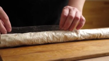 Streç filmden Pita rulosunu aç