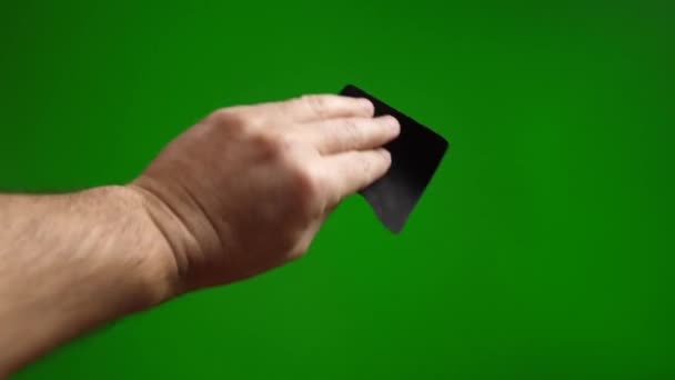 Green Background Wiped Napkin Graphic Resource Green — Stock Video