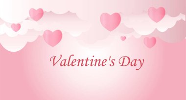  Kalpli sevgililer günü kartı.