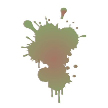 Renkli soyut arkaplan boya lekeleri, vektör oyuncu siyah boya lekeleri ve çizgi film tarzı boya sıçramaları ve mürekkep lekeleri içeren vektör simgeleri. Simgeler, düz çizgileri olan grafik tasarımı. Mocha Mousse