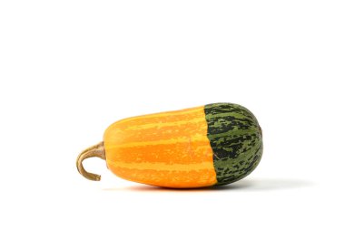 Beyaz arkaplanda kabak izole
