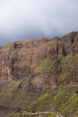 Dağ manzarası, dağ kayası, kenar manzara