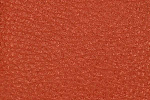 Red Leather Textured Background Close — Stock Photo, Image