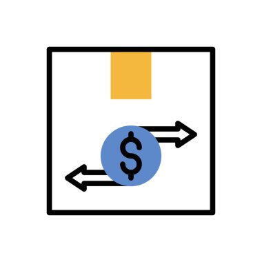 transfer simge vektör çizim 