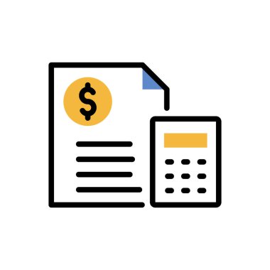 Dolar simgesi vektör illüstrasyonu   