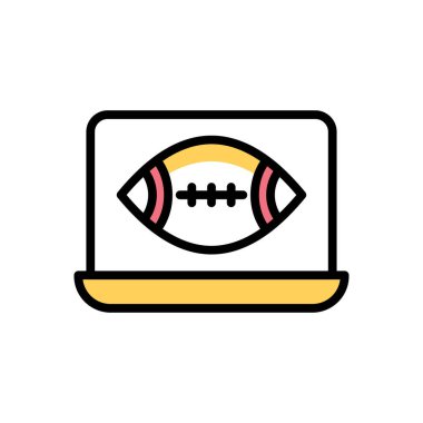 Laptop modern icon, vector illustration